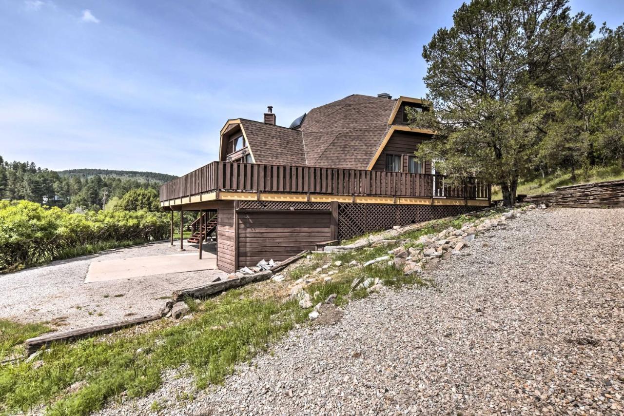 Secluded And Unique Ruidoso Home On 3 And Private Acres Exterior photo